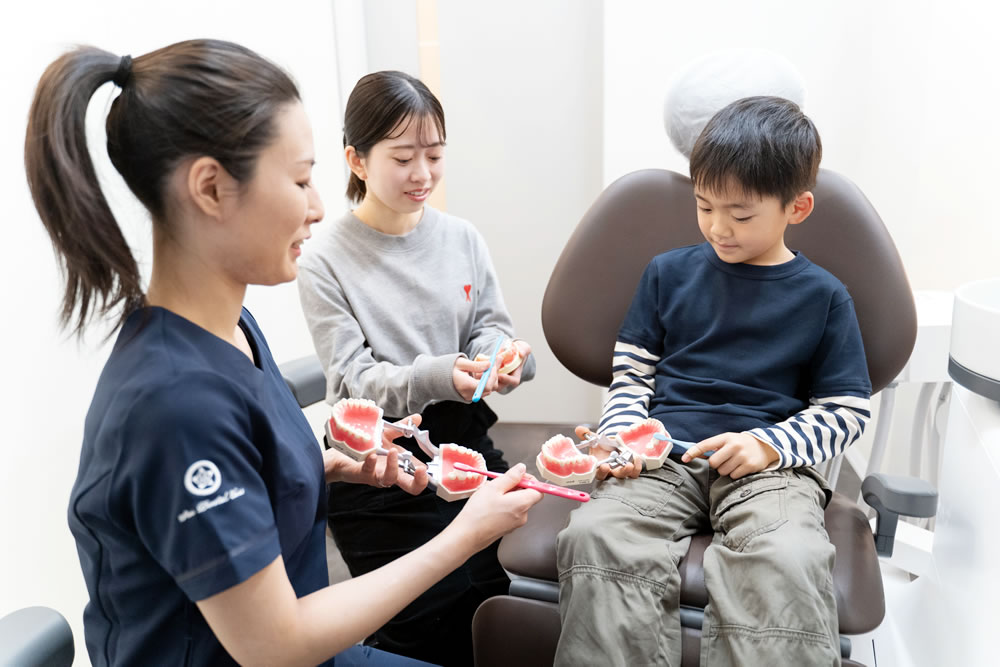 適切な歯磨き方法の指導