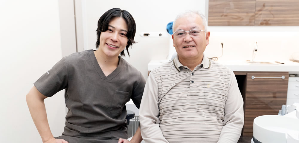 高槻市でよく噛める・痛みが少ない精密な入れ歯